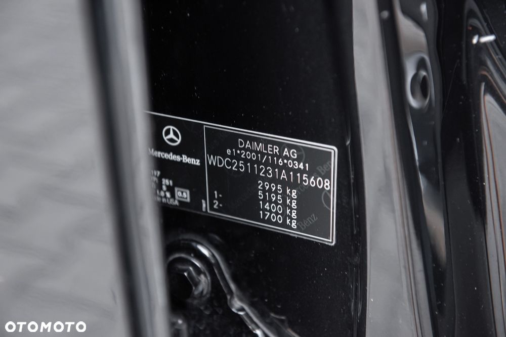 Mercedes-Benz Klasa R 350 CDI 4-Matic - 35