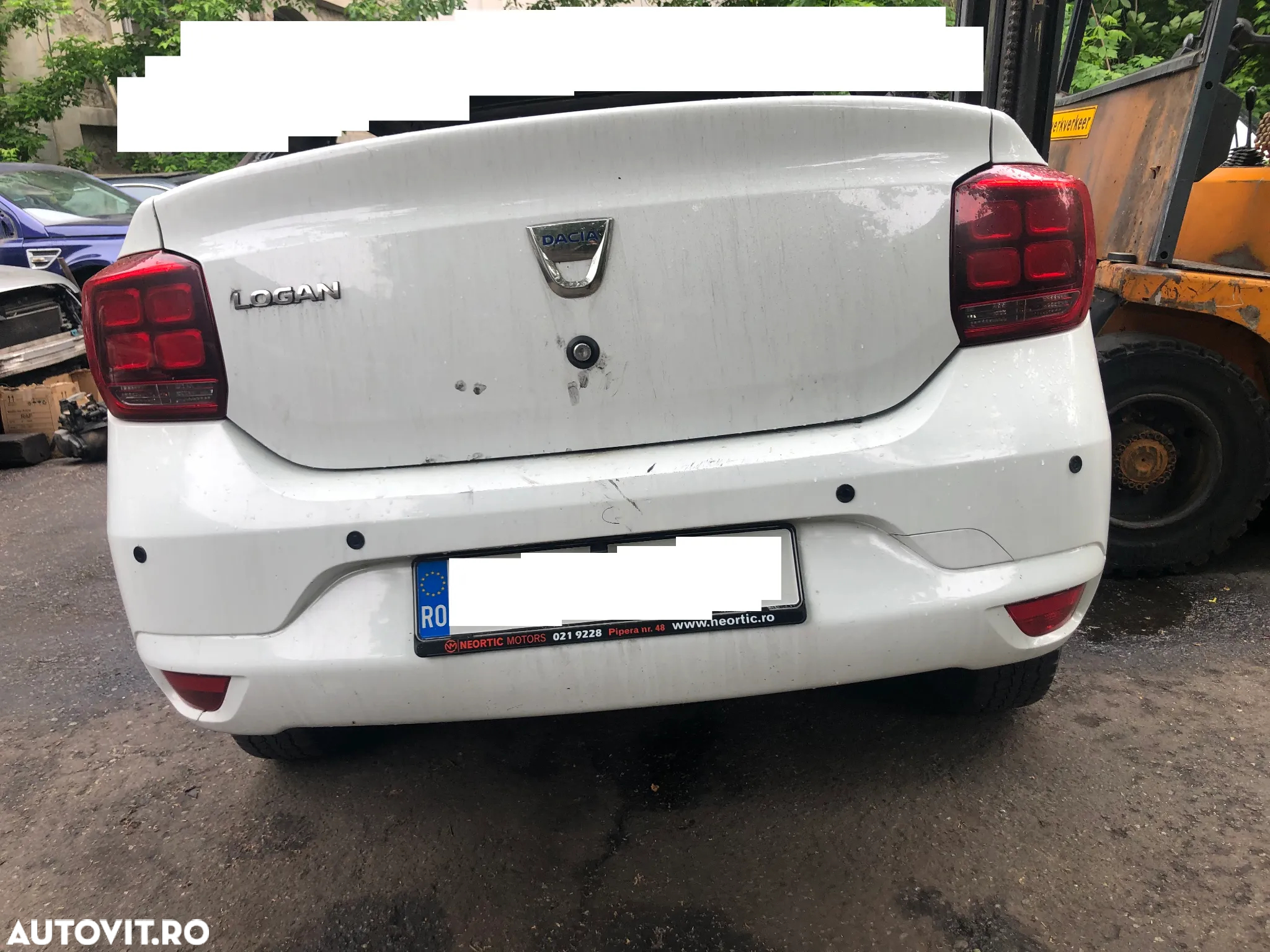 Haion portbagaj Dacia Logan 2 facelift 2019 alb - 8