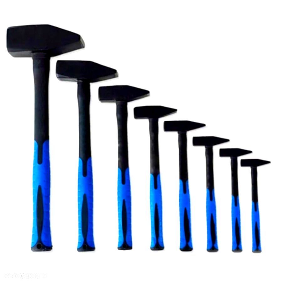 Zestaw młotków KraftDele Fiberglass KD232 8 szt