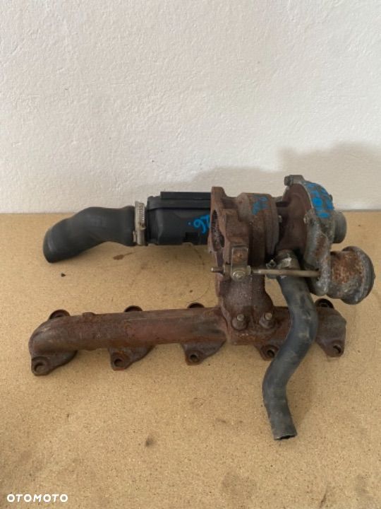 TURBOSPRĘŻARKA TURBINA TURBO FORD FIESTA MK6 FUSION 1.4 TDCI 68KM - 7