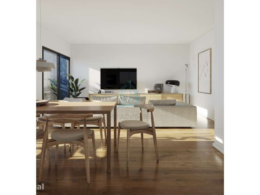 Apartamento T2 NOVO com Varanda e com 1 Lugares de garagem em Ermes... - Grande imagem: 4/21