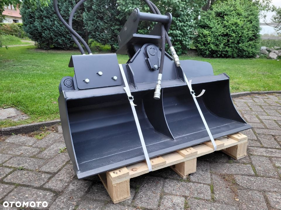 Łyżka skarpowa uchylna MS03 120cm hydrauliczna zamek - 2