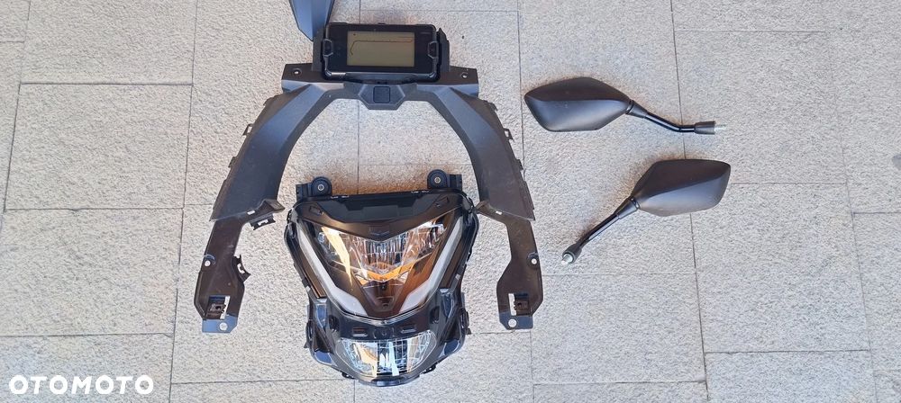 HONDA NC750 X  REFLEKTOR LAMPA PRZÓD LICZNIK ZEGARY WYPEŁNIENIE - 3