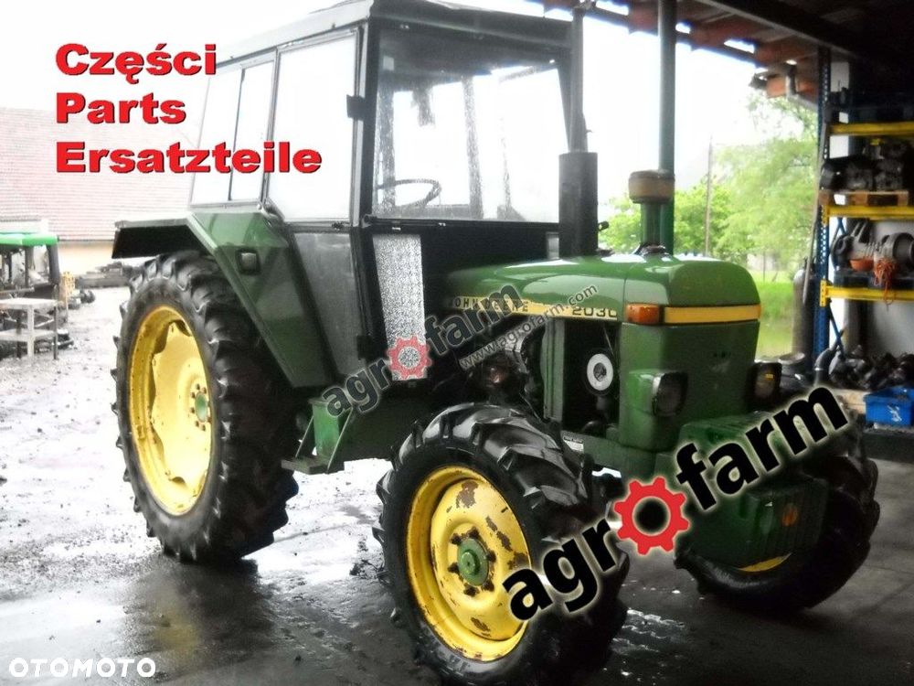 John Deere 2030 części, skrzynia biegów, silnik - 2