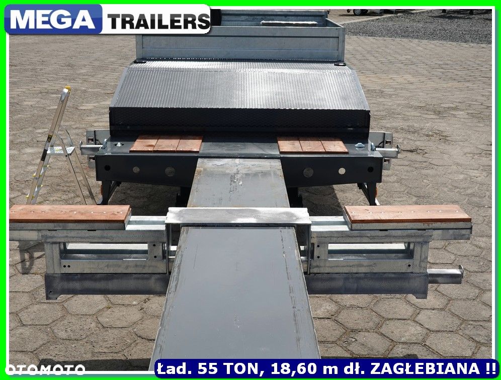 Inny LAWETA DMC 54 T, rozciągana 18,6 m, PTO, najazdy HYDRULICZNE !!! - 21