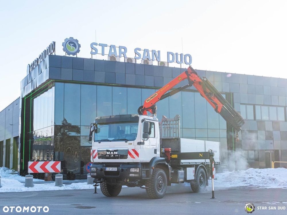 MAN TGM 18.340 4x4 Palfinger PK 18002 HDS Żuraw - 5