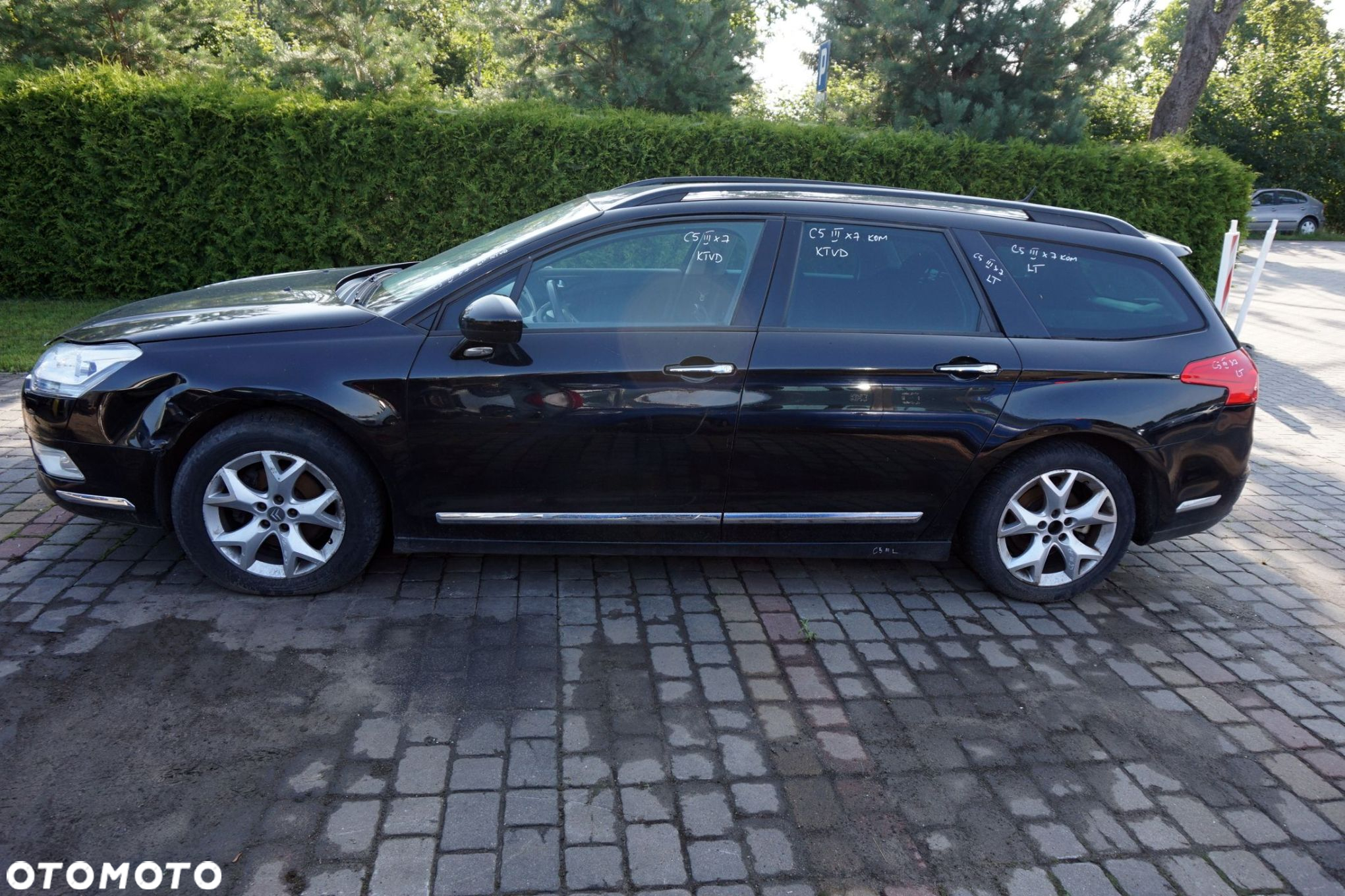 CITROEN C5 III X7 KOMBI 2009 KTVD 2.0 16V EW10A 143KM 20DP64 CZARNY na części - 2