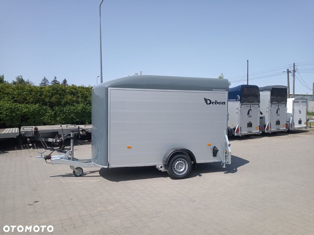 Debon Przyczepa zabudowana aluminiowa poliestrowa kontener furgon C400 Cheval Liberte Debon - 9