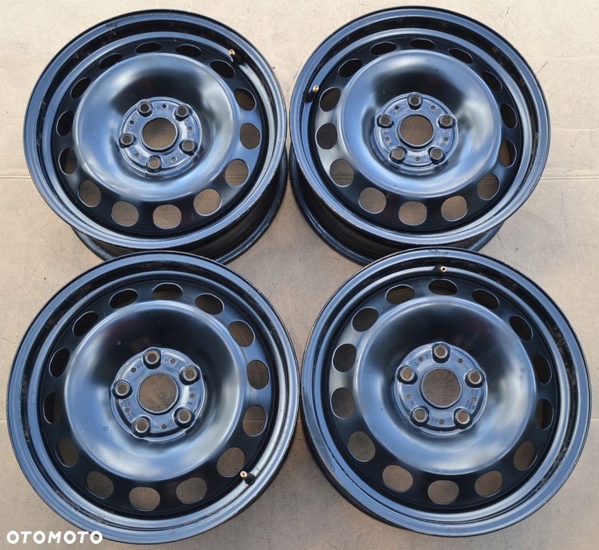 FELGI STALOWE VW SKODA AUDI SEAT 5x112 6,5J16 ET 46 x4szt F-611 - 1