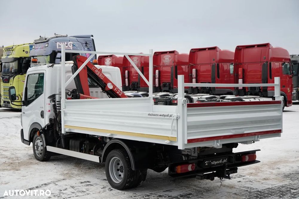 Renault MAXITY 140 DXI / BASCULATOR / + HDS FASSI F22A / CAPACITATE DE RIDICARE 995 KG / ATRACȚIE 5,5 M / IMPORTAT - 13