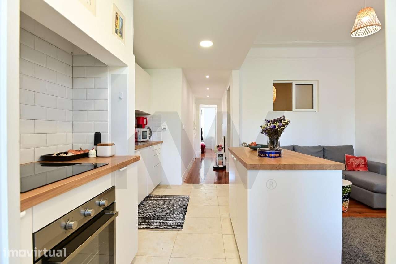 Apartamento T2+1 remodelado com vista de Monsanto, em Campolide - Grande imagem: 5/20