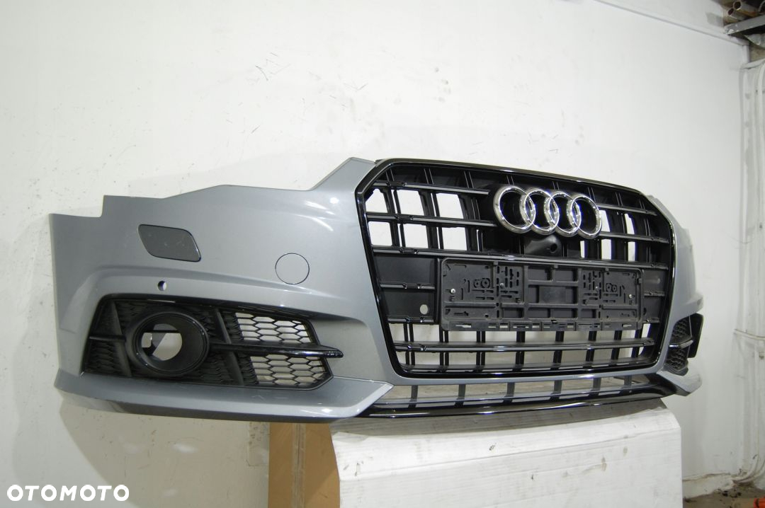 ZDERZAK AUDI S6 A6 S-LINE COMPETITION C7 4G BLACK - 2