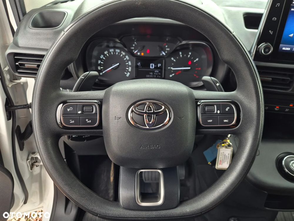 Toyota Proace City }{ Automat }{ 130KM }{ FV VAT }{ 2x drzwi przesuwne }{ Webasto } - 11