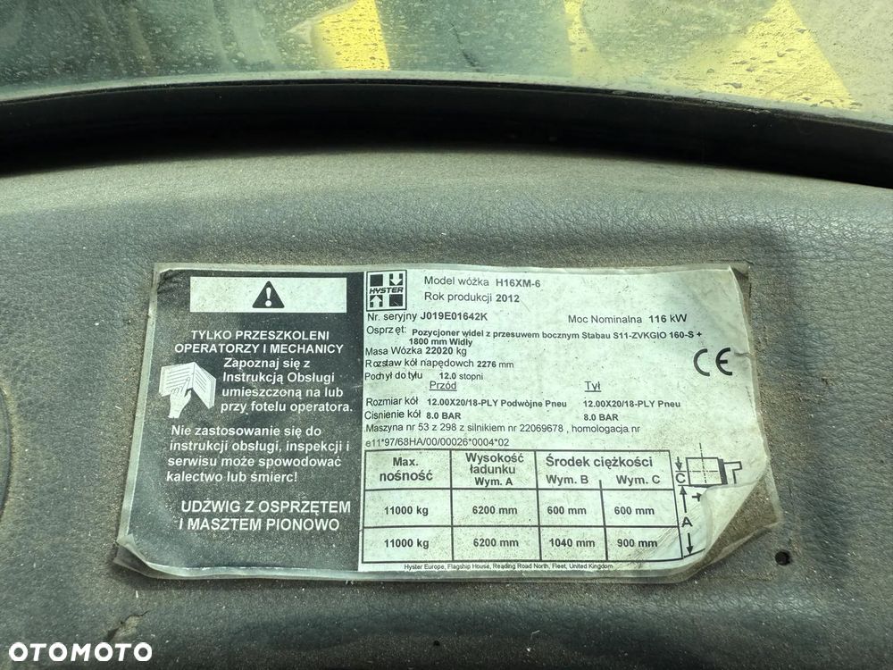 Hyster H16XM-6 - 2