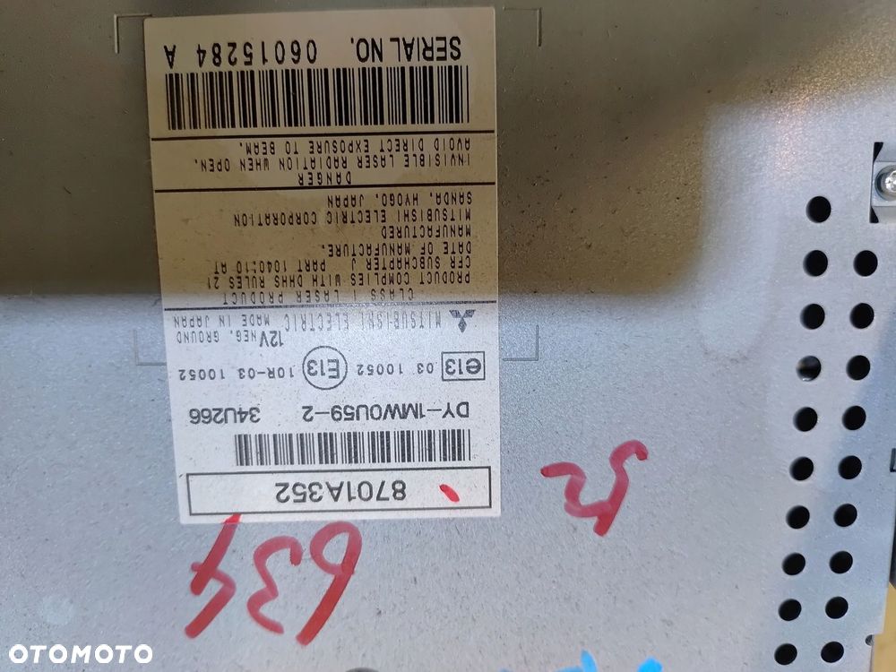 MITSUBISHI ASX RADIO 8701A352 - 6
