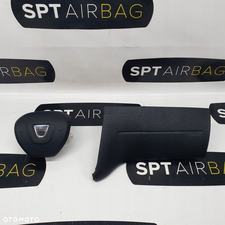 DACIA DOKKER LODGY ZAŚLEPKA PODUSZKI AIRBAG AIR BAG PASY KIT SET - 2