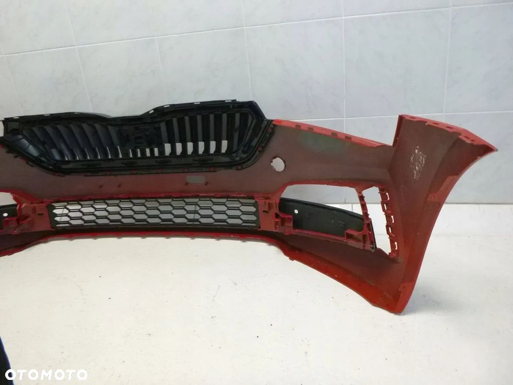 SKODA SCALA ZDERZAK PRZÓD PRZEDNI GRILL ATRAPA CHŁODNICY POD RADAR ORYGINAŁ - 21