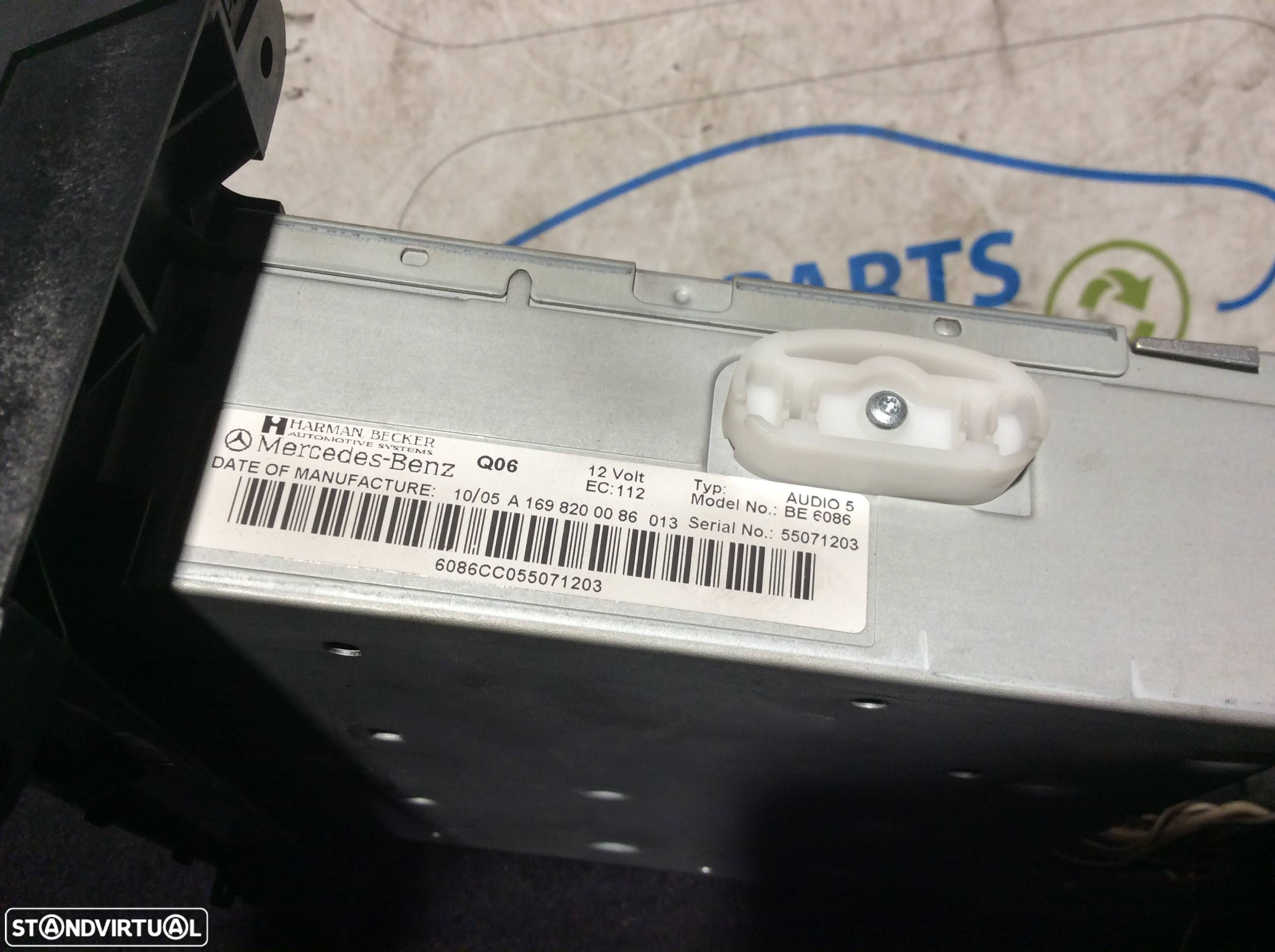 Auto Radio Mercedes A 180 - 4