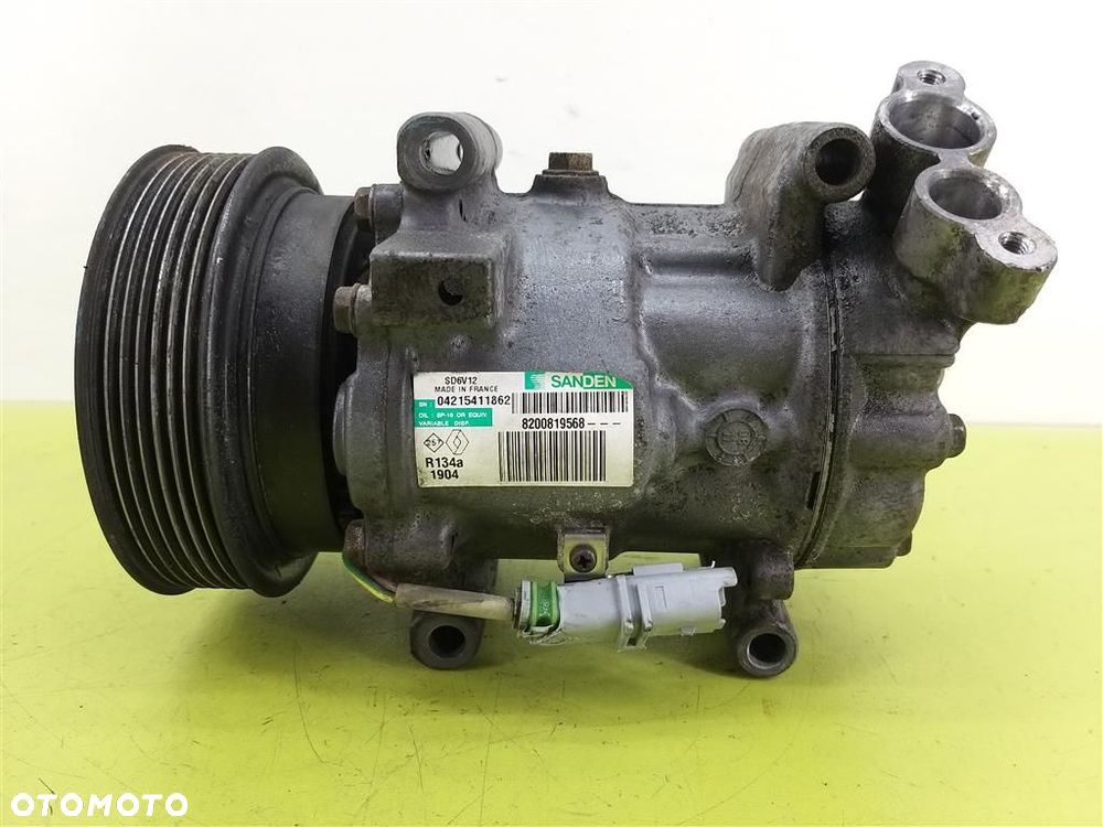 Sprężarka klimatyzacji Renault Clio III MODUS TWINGO 1.2 2 PINY 8200819568 - 1