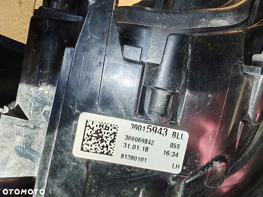 Lampa lewa tył tylna led 39015943 HB OPEL Astra K 15-21 - 5