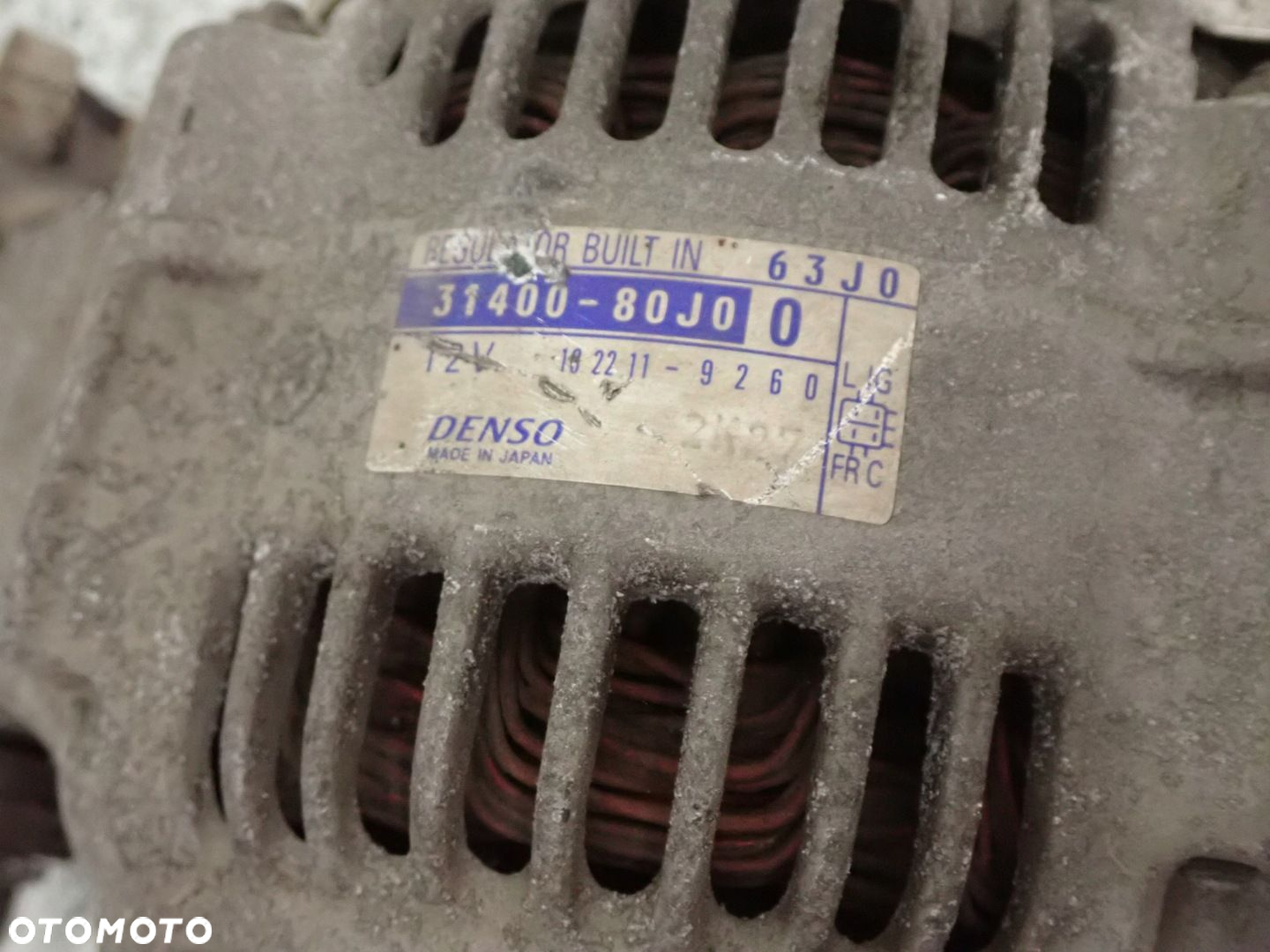 SUZUKI SWIFT 1.3 BENZ 05-09 ALTERNATOR - 9