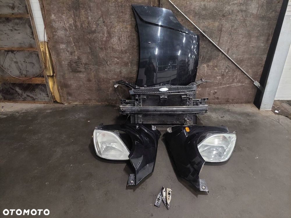 KOMPLETNY PRZÓD MASKA ZDERZAK LAMPA BŁOTNIK FORD FIESTA MK5 D2 - 1