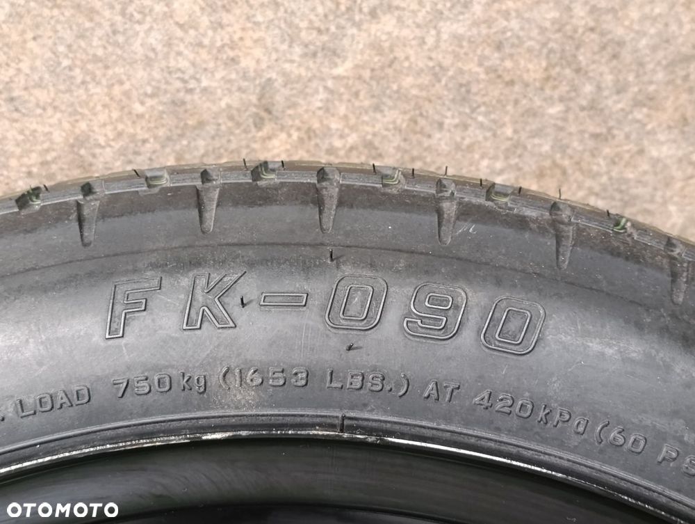 TOYOTA COROLLA E21 od 2019r Koło Dojazdowe Zapasowe 125/70 D17 FALKEN 20r - 4
