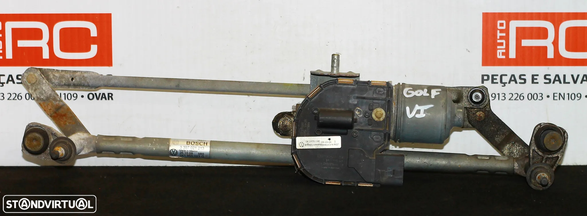 MOTOR LIMPA PARA-BRISAS VW GOLF VI - 2