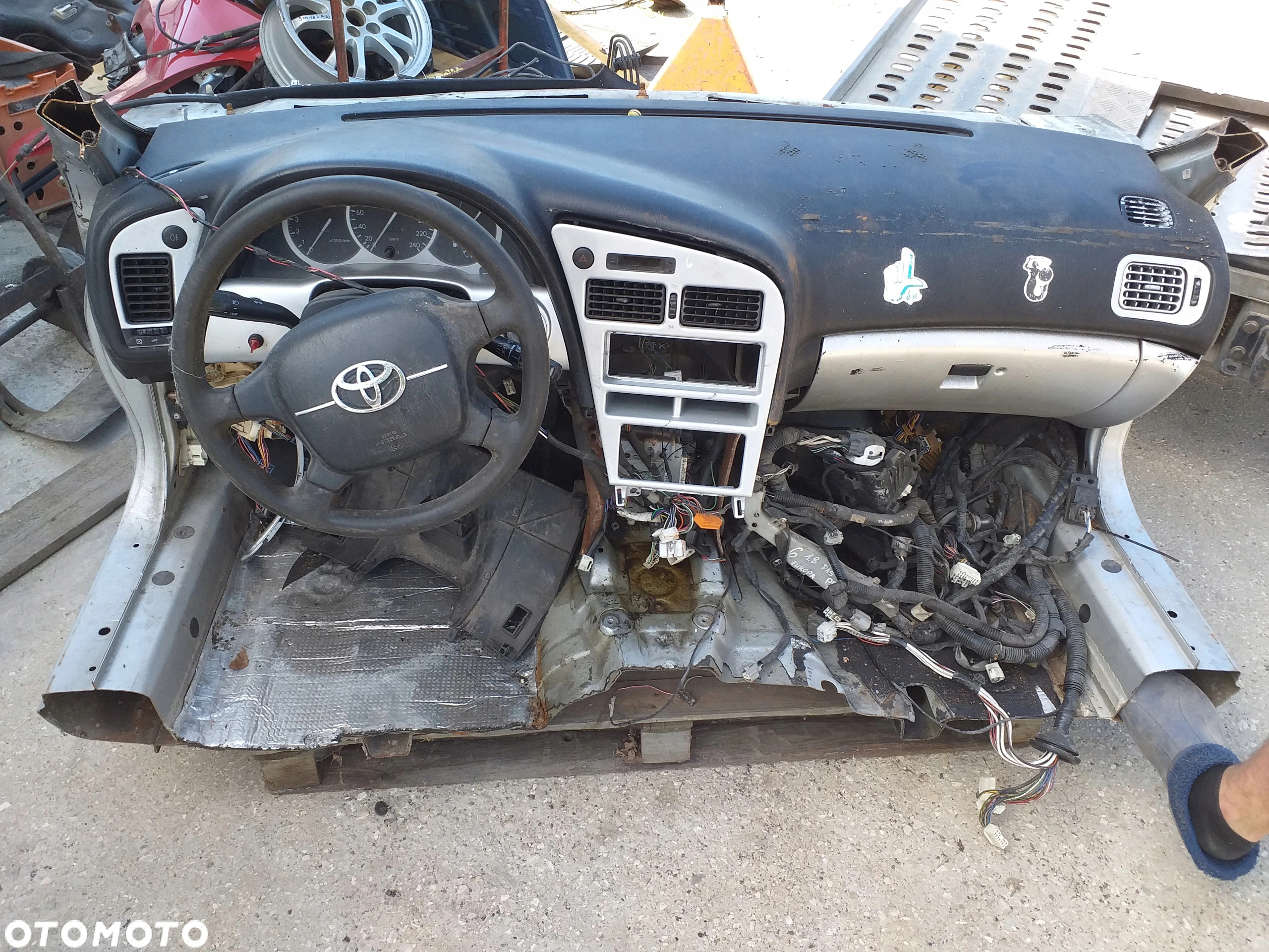 CELICA VI 6 gt4 przekładka anglika deska konsola - 2