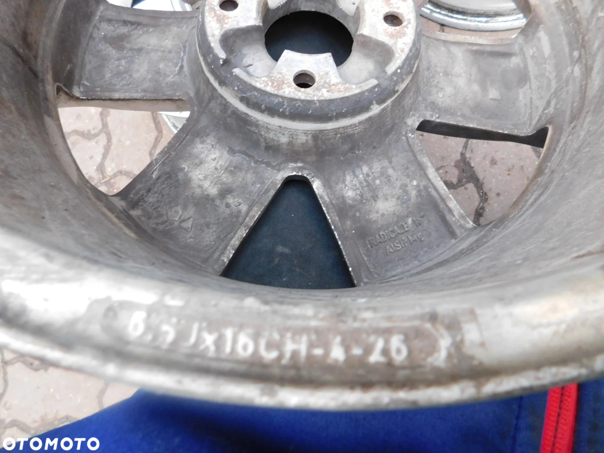 felga alu aluminiowa CITROEN C4 C5 BERLINGO XSARA 6,5Jx16 ET26 - 9