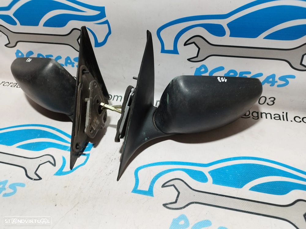 ESPELHO RETROVISOR ESQUERDO DIREITO FORD ESCORT VI 6 MK6 1044265 1044256 MANUAL ESPELHOS RETROVISORES - 7