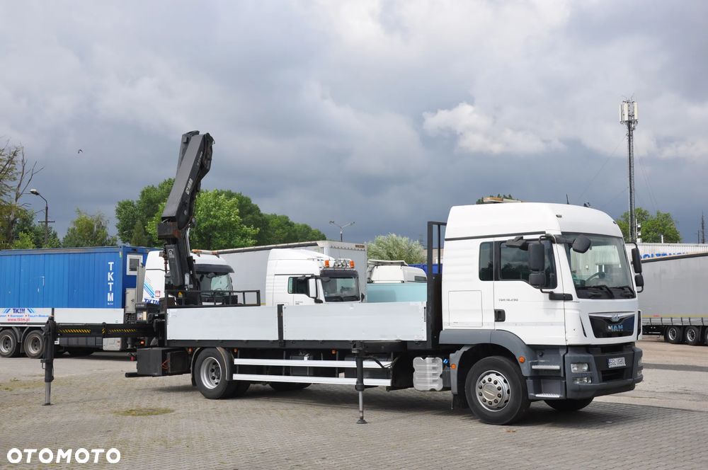 MAN TGM 18.290  HDS KONTENERY BUDOWLANKA ważne UDT - 36