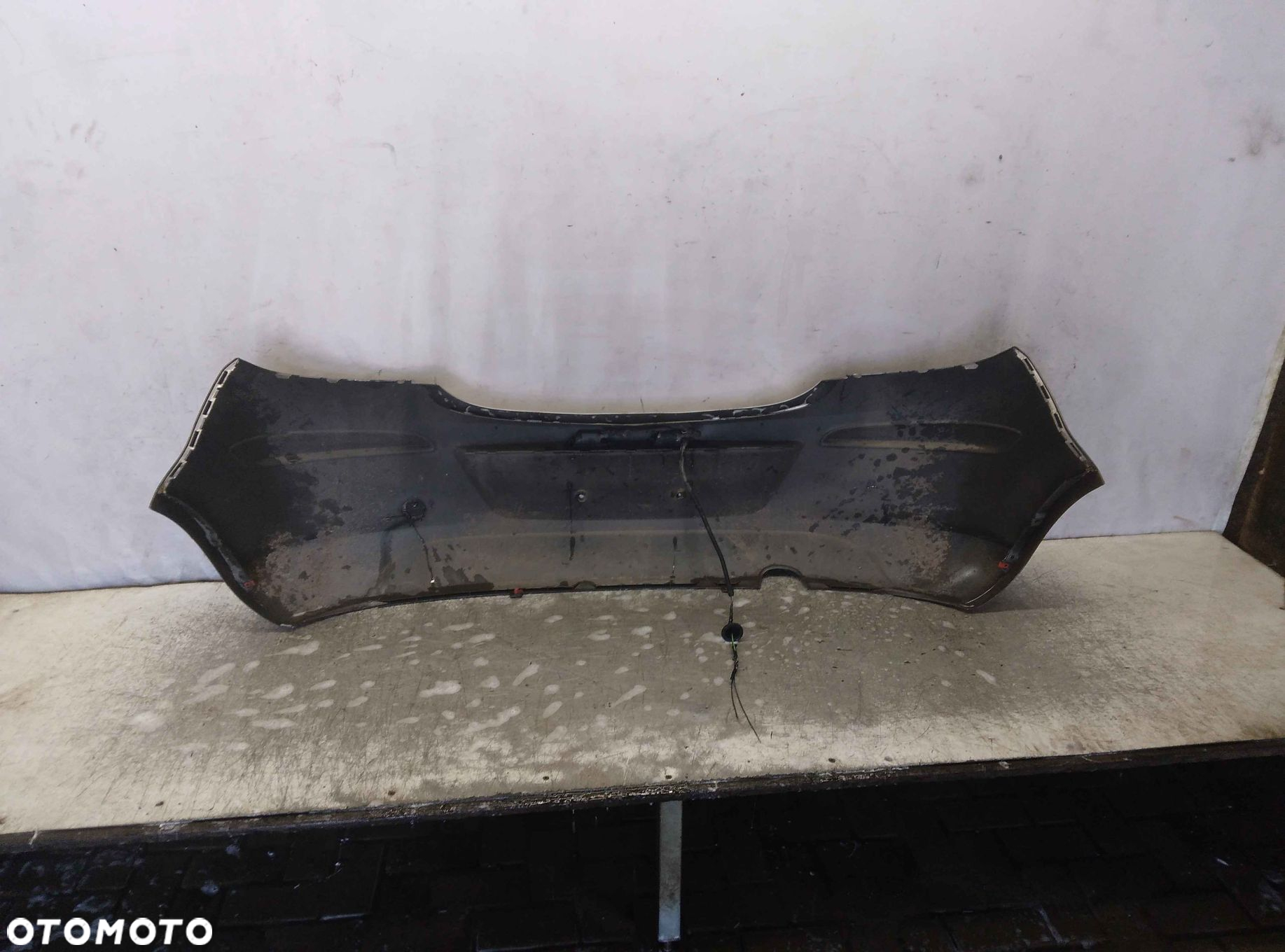 ^ ZDERZAK TYŁ TYLNY OPEL CORSA D Z166 FIOLET FIOLETOWY 5D 5 DRZWI HB - 4