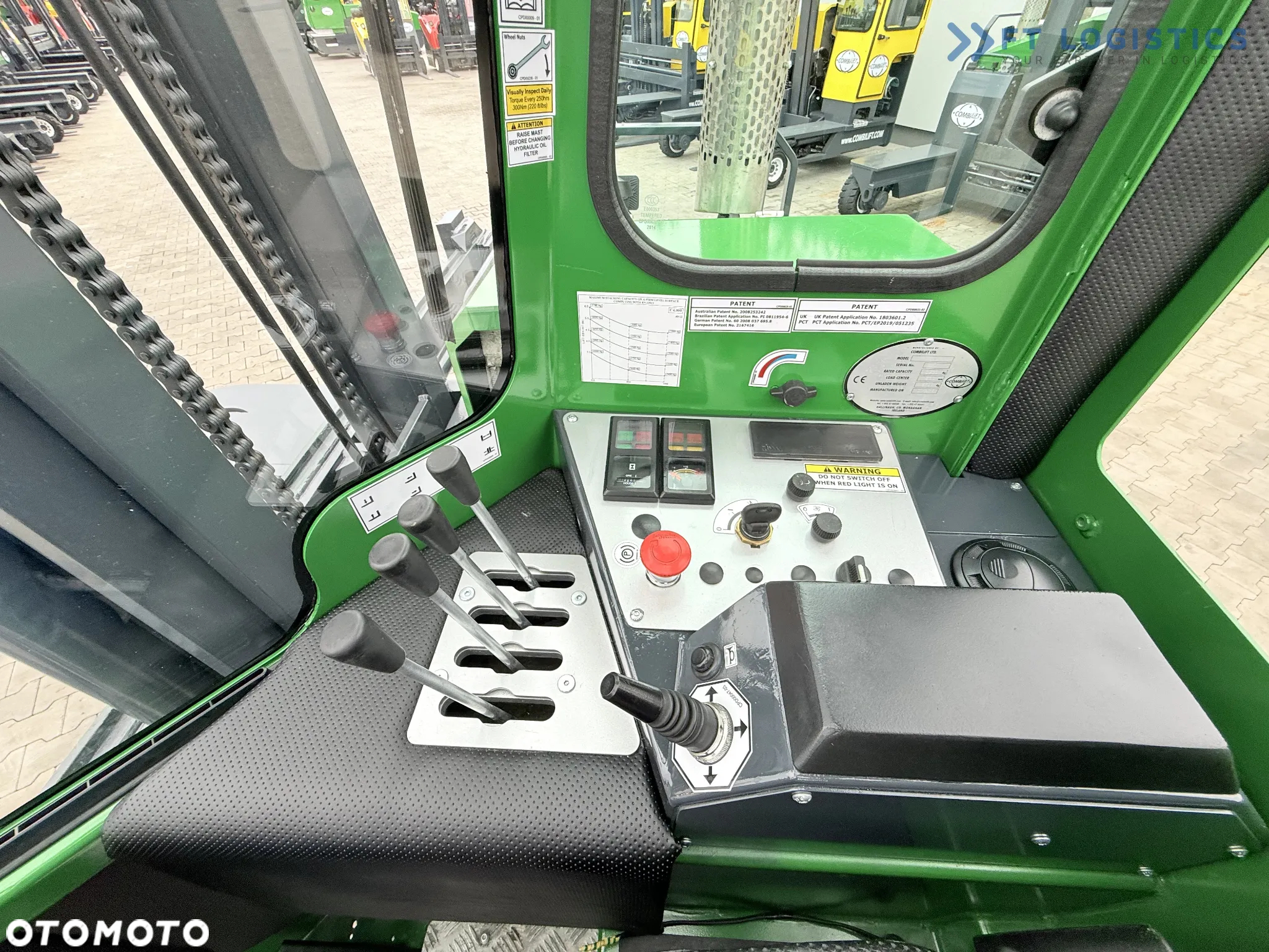 Combilift C4500 / DIESEL / DUPLEX 4000MM / SZEROKI POZYCJONER WIDEŁ / OGRZEWANIE / PEŁNA KABINA / STAN IDEALNY / Szeroka oferta wózków czterokierunkowych i bocznych, dopasowanych do różnorodnych potrzeb i zastosowań - 20