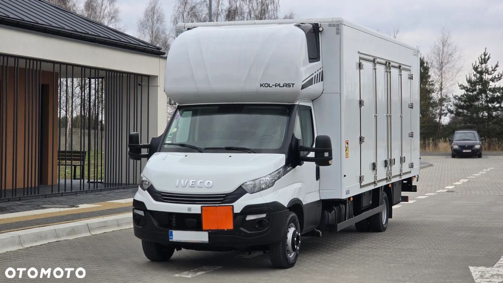 Iveco IVECO DAILY 72C18 3.0 180KM DMC 7200 ❗❗ KONTENER 15 PALET / OTWIERANY BOK / ZABUDOWA SAXAS / WINDA DHOLLANDIA 1000KG / NOWY TACHOGRAF / HI-MATIC / ZAWIESZENIE PNEUMATYCZNE AIR-PRO / RADAR  / ADR / SERWIS ASO / KABINA SYPIALNIA / ROZSTAW OSI 5.10 / ŁADOWNOŚĆ 3200KG / LAWETA / CHŁODNIA / RAMA❗❗ JAK NOWY❗❗ - 12