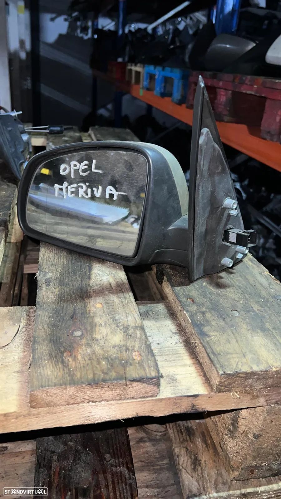 Retrovisor Opel Meriva Esquerdo - 1