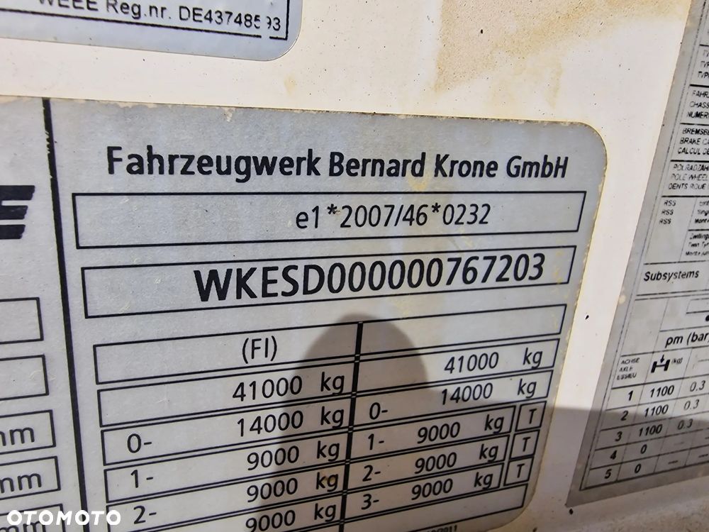Krone MEGA / PÓŁMEGA - MAŁY PRZEBIEG - SPROWADZONA - ŁADNA RAMA - 6