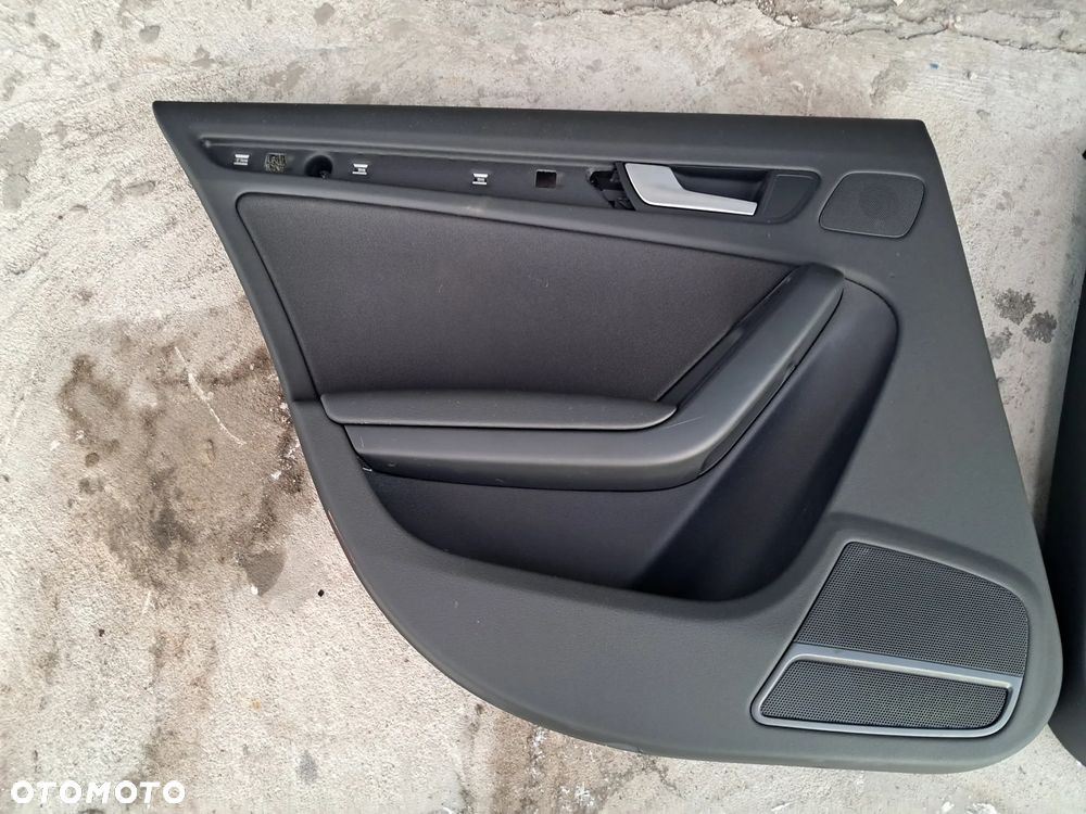 Fotele Siedzenia Boczki Komplet Welur Audi A4 B8 Europa Sedan - 35