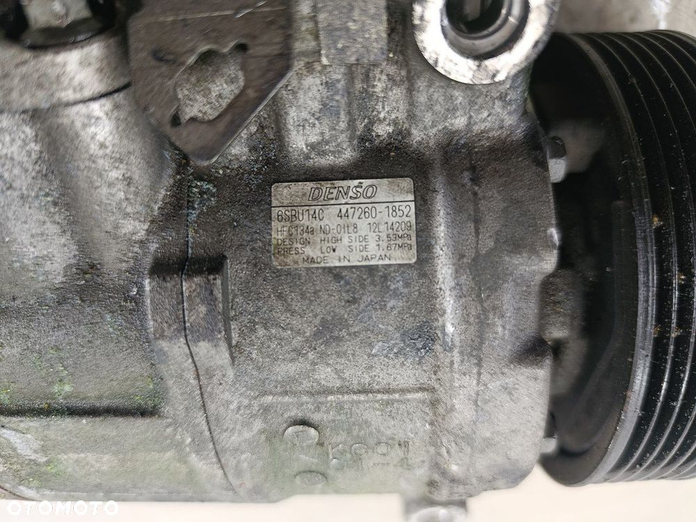 POMPA, SPRĘŻARKA KLIMATYZACJI BMW E91 447260-1852 6987862 DENSO 2.0 D - 5