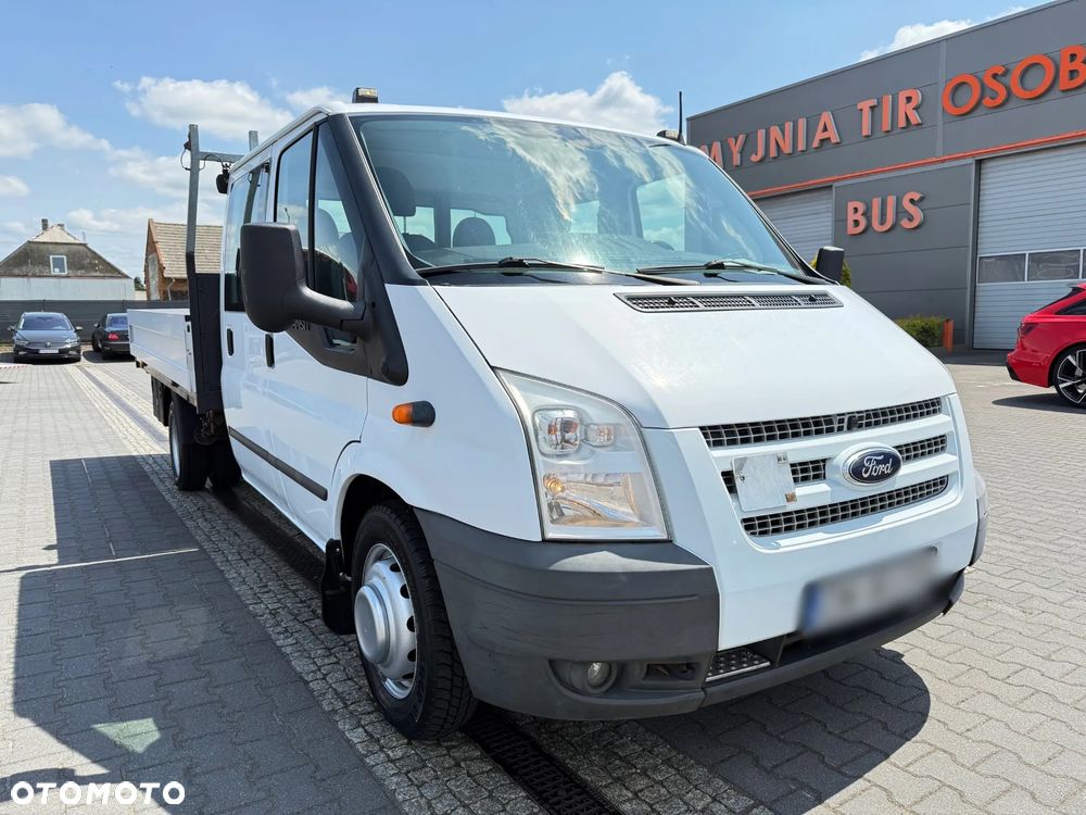 Ford Transit Doka Brygadówka 6-miejsc + Skrzynia 3.48 m + HDS Zarejestrowany w PL - 6