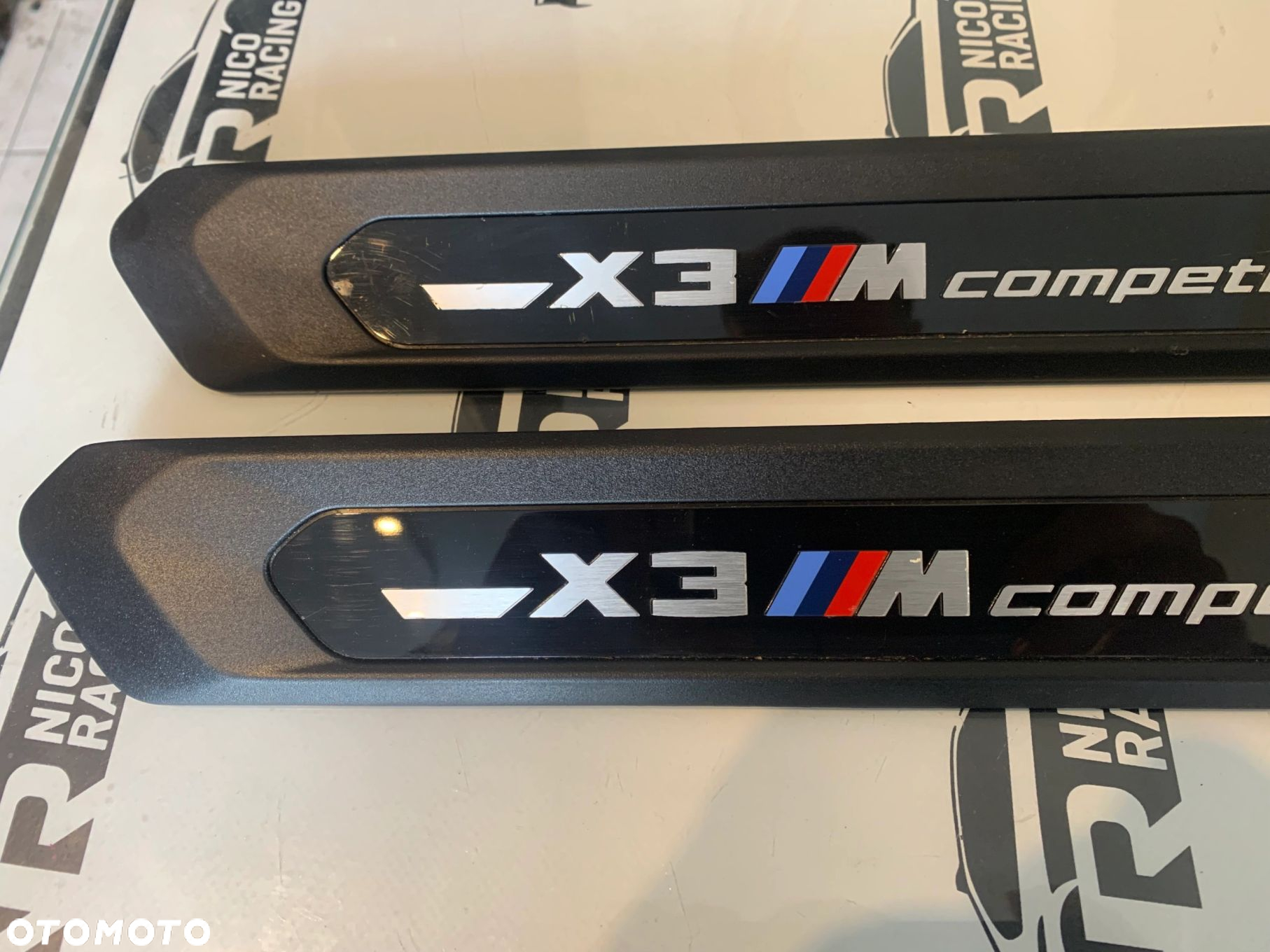 LISTWA NAKŁADKA PROGOWA PRZÓD LEWA PRAWA X3M F97 COMPETITION 8077612 - 3