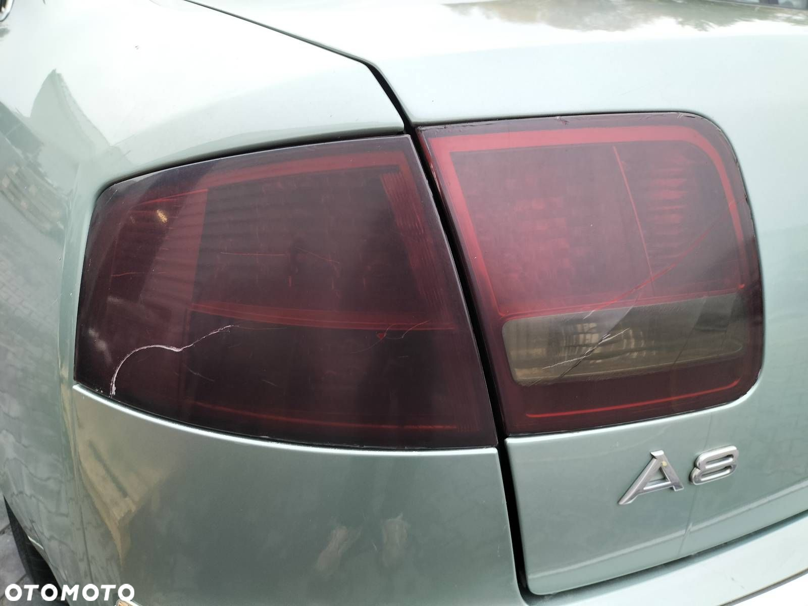 KOMPLETNY TYŁ KLAPA BAGAŻNIKA ZDERZAK TYŁ LAMPY AUDI A8 D3 LX6Z - 12