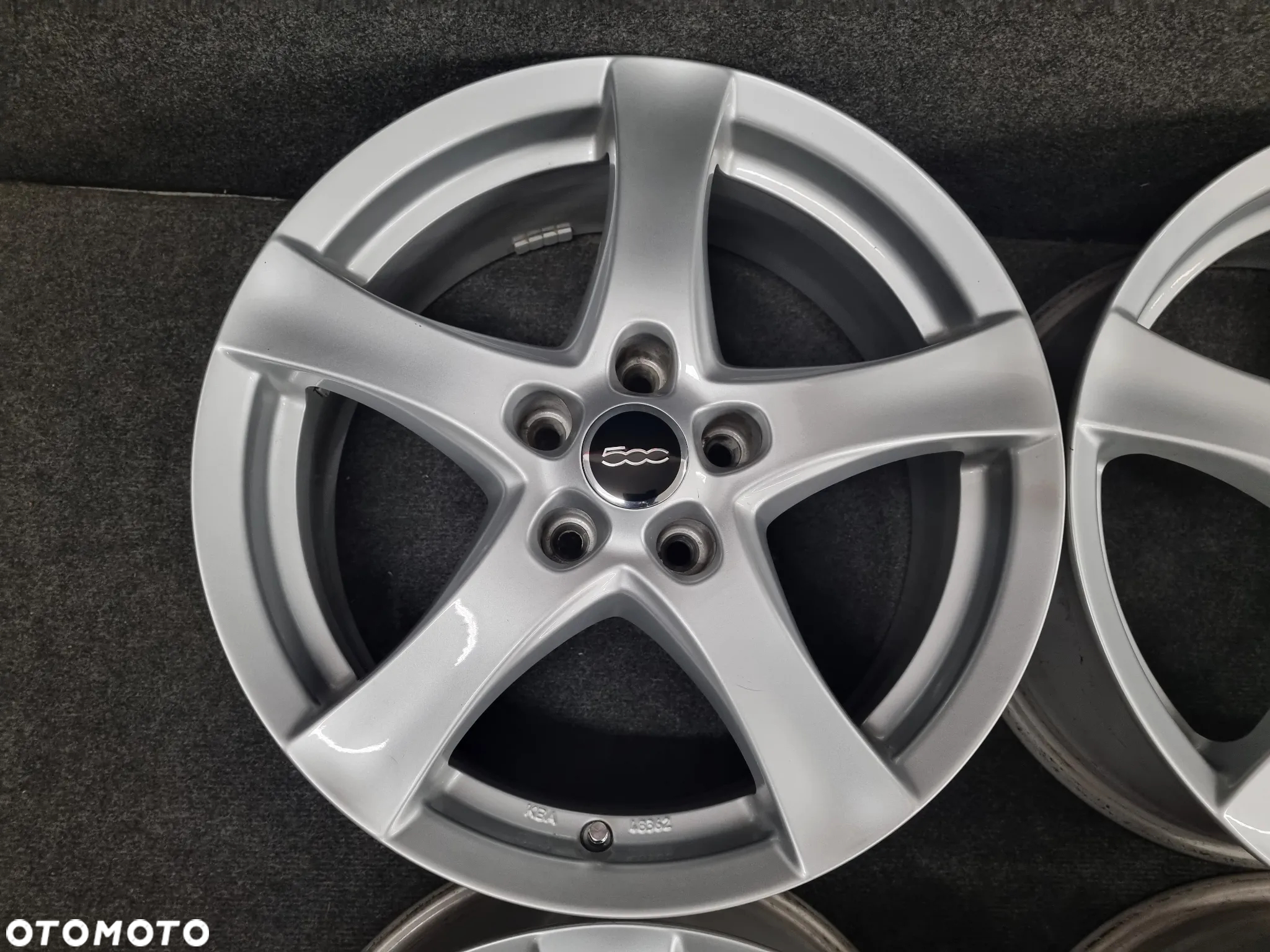 Alufelgi Borbet Fiat 500X, Fiat Croma 17 cali 5x110 4szt. ŁADNE! - 4