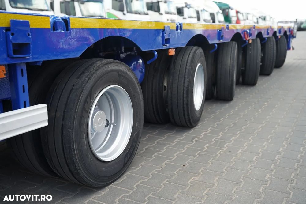 Nooteboom BETON JOS / MCO / EXTENSIBIL / 6 AXE / MTA: 85 TONE / AXE DE DIRECȚIE / SUPORT / 22,5 M / SAF - 26