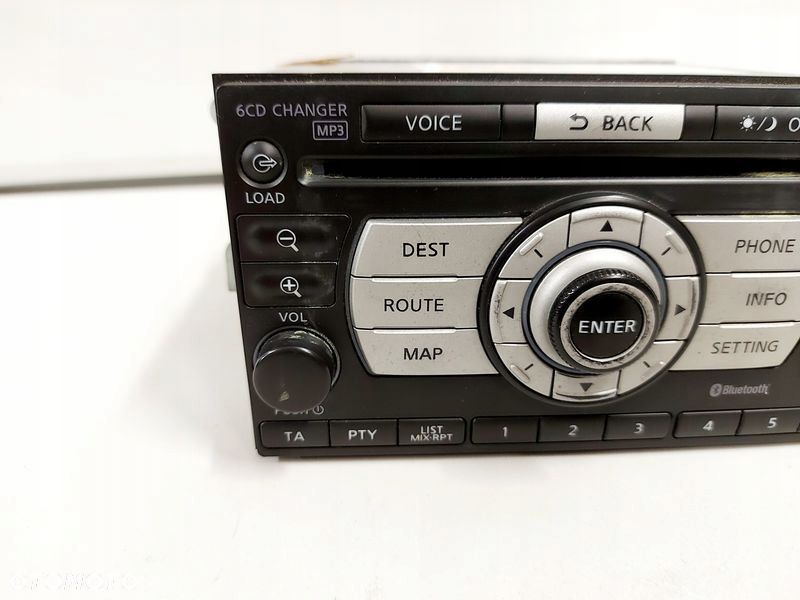 nissan qashqai j10 radio fabryczne mp3 nawigacja - 3