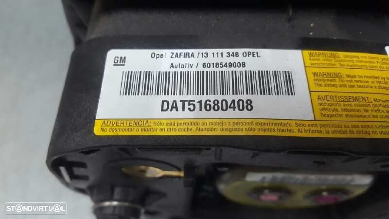 AIRBAG FRONTAL ESQUERDO OPEL ZAFIRA B 2005 -13111348 - 1