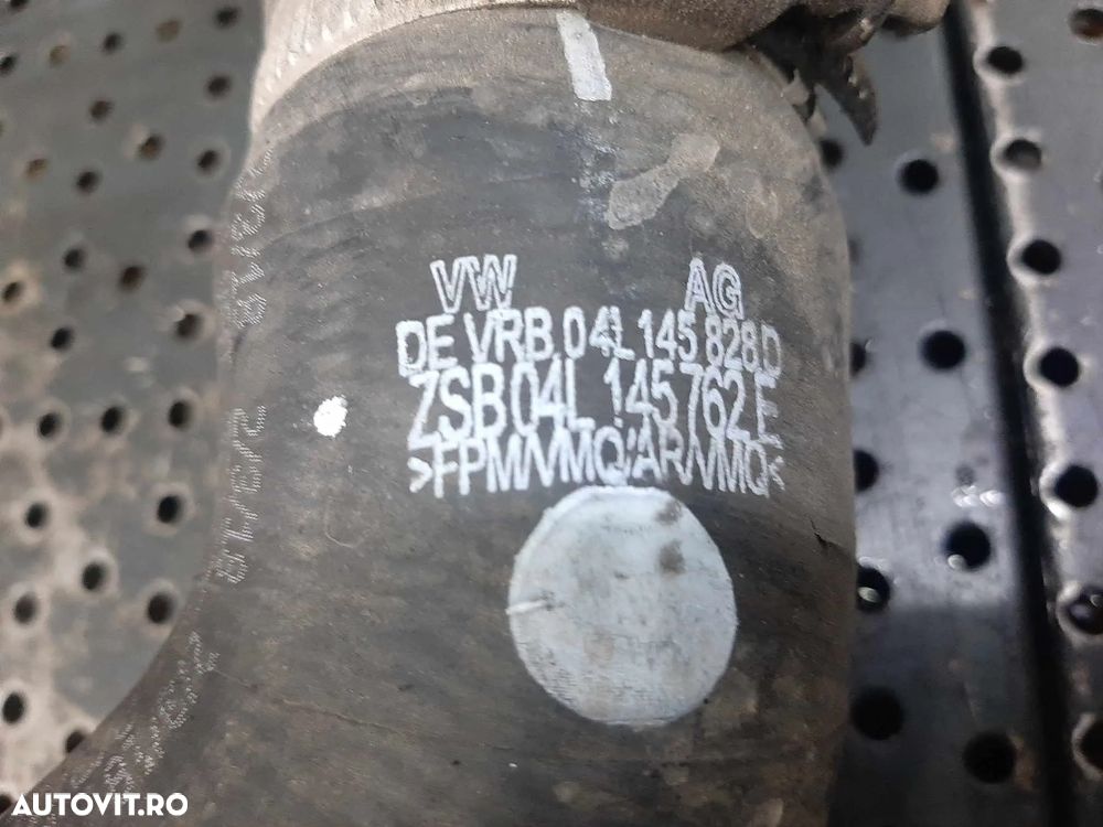 furtun tubulatura intercooler  1.6 tdi dgt vw polo 6r golf 7 tiguan  audi a3 8v seat  leon skoda octavia 3  04l145762e - 2