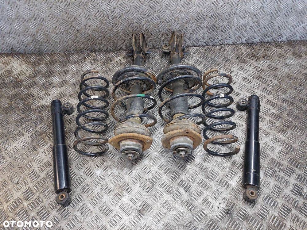 AMORTYZATOR + SPRĘŻYNA TYŁ + PRZÓD KOMPLET FIAT SEICENTO - 1
