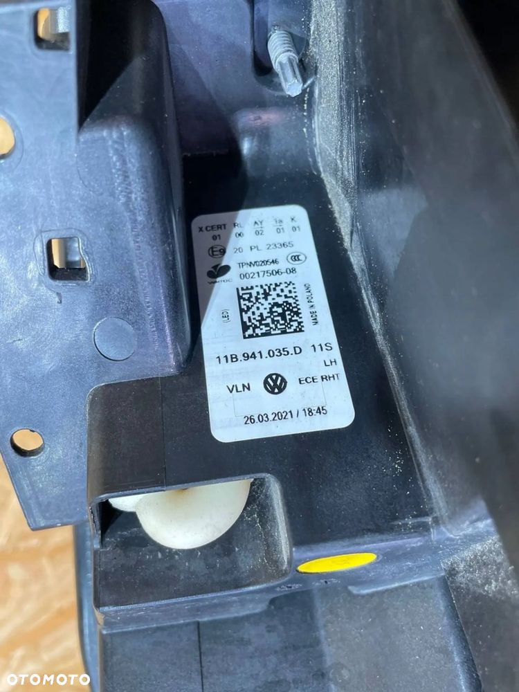 VW ID.4 ID4 LAMPA LEWA PRZÓD IQ LIGHT EU 11B941035D - 9
