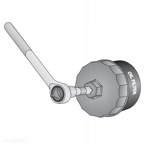 YT-0596 KLUCZE NASADOWE DO FILTRÓW OLEJU 30 szt.YATO WALIZKA CrMo - 4